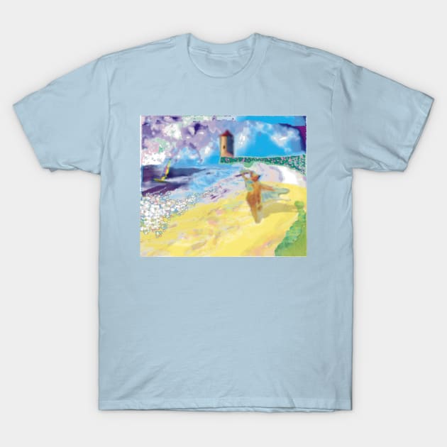 côte sauvage, the west Atlantic Coast of France T-Shirt by robelf